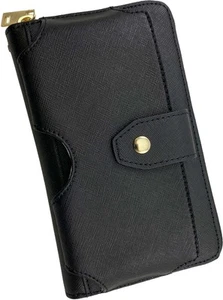Universal Black Clutch Bag Wallet Case with Lanyard Strap for iPhone 11 XR Xs - Picture 1 of 7