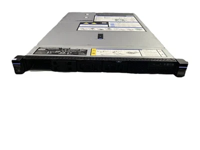 LENOVO SYSTEM X 3550 M5 1U 8xSFF Server 2x Heatsinks 2x PSU Barebones - Image 1 of 4