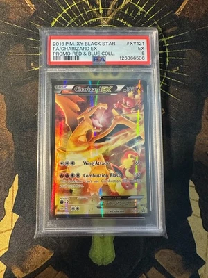 Pokemon Charizard EX XY121 Promo PSA 5 - Image 1 of 2