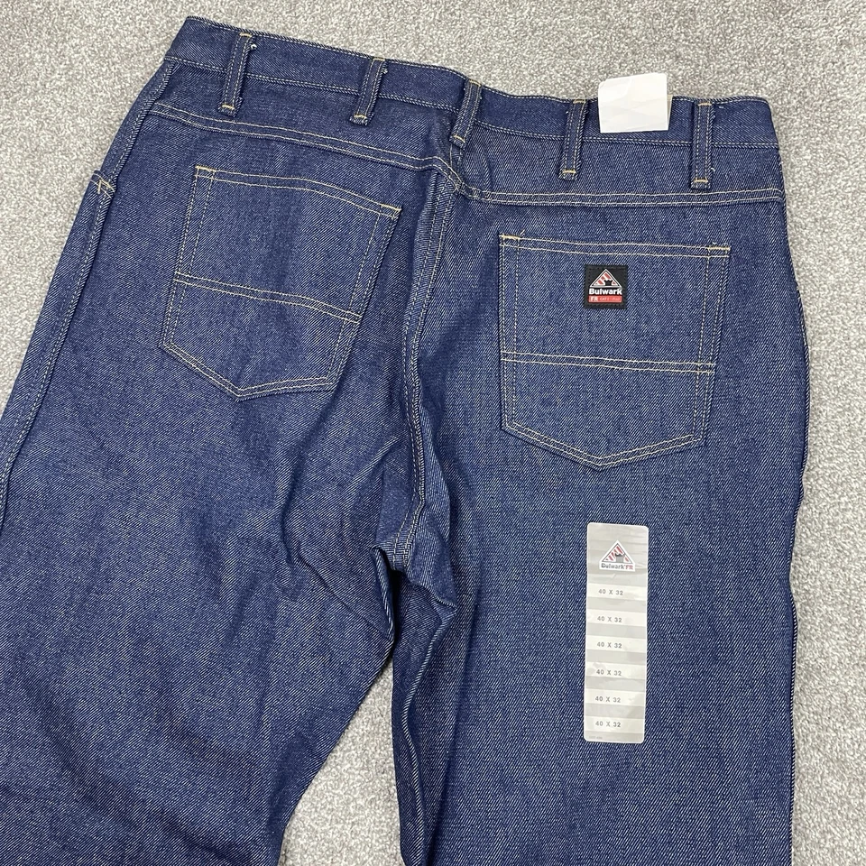 Bulwark FR Jeans PEJ2DD1 40x34 UL Cat2 2112 Flame Resistant 18 ATPV