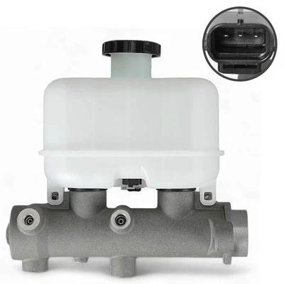 Cilindro mestre de freio para Ford F-250 Super Duty 2007-2010 com reservatório e sensor - Imagem 1 de 4