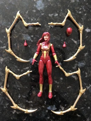 Marvel Legends Mary Jane Watson Iron Spider-Man 2025 6” figura sin tarjeta mágica Foto 1 de 4