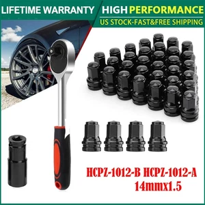 36* M14x1.5 Wheel Lug Nuts For 2017-2022 Ford F250 F350 HCPZ-1012-B HCPZ-1012-A - Picture 1 of 12