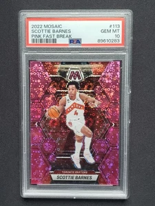 Scottie Barnes Segundo Año 2022-23 Nº113 Mosaico Fast Break /20 PSA 10 - Imagen 1 de 3