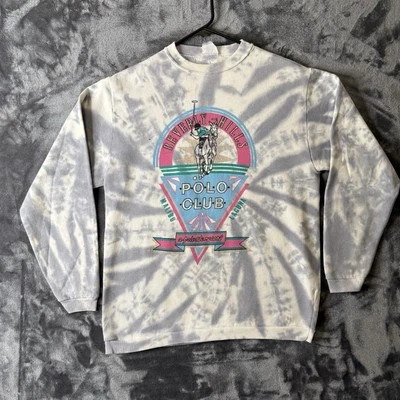 Vintage Beverly Hills Polo Club Laguna Malibu Pull Over Sweater Long Sleeve M - Image 1 of 4