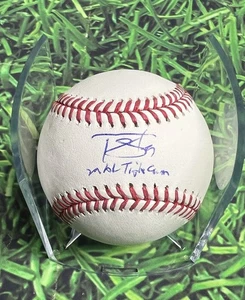 TARIK SKRUBAL AUTOGRAPHED OMLB BALL DETROIT TIGERS MLB AUTH 2024 AL TRIPLE CROWN - Picture 1 of 3