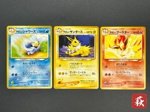 (LP) Light Vaporeon 134 Jolteon 135 Flareon 136 2001 Pokemon Card JP #2508210006 - Picture 1 of 24