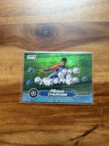 Topps Stadium Club Chrome 23/24 - Marcus Thuram Blue Green /199 Inter - Picture 1 of 2