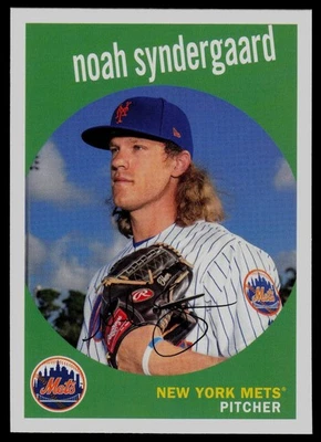 2018 Topps Archives #2 Noah Syndergaard New York Mets - Image 1 of 2