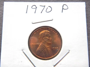 1970 (P) Lincoln Penny - Bild 1 von 3