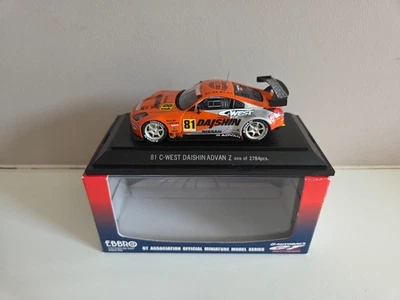 Ebbro 1/43 Daishin Nissan Fairlady Z Yanagida/Omoto - #81 JGTC fine 2004 - 43601 - Immagine 1 di 4