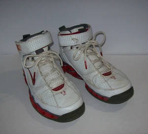 Nike Jermaine O’Neal Shox Blanco Rojo 312047-161 Tenis Para Hombre Talla 9.5 EE. UU. 2005 - Imagen 1 de 23