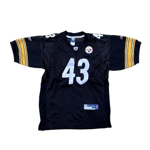 Maglia Pittsburgh Steelers Troy Polamalu #43 calcio NFL Nike giovanile taglia L - Foto 1 di 6