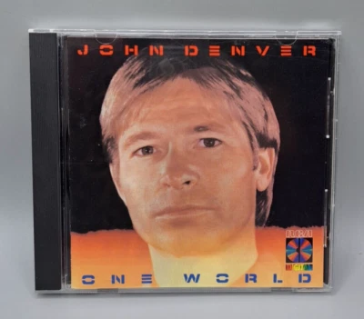 One World by John Denver CD, 1986, RCA Digital Foto 1 de 3