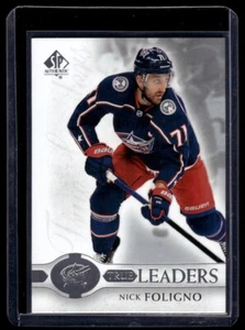 2020-21 SP Authentic True Leaders Nick Foligno Columbus Blue Jackets #TL-NF - Picture 1 of 2
