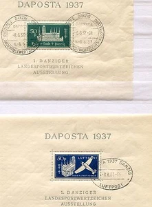 Danzig   -   Bl. 1 u. 2 - SST - KW 50,-- €  ( 50011 ) - Picture 1 of 1