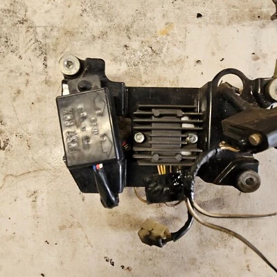 Kawasaki 750 Twin KZ750M CSR Electrical Panel With Regulator and Starter Relay - Image 1 of 4