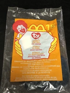 McDonalds Ty Teenie Beanie Sting the Ray #15 2000 versiegelt - Bild 1 von 2