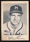 1953 57 Spic And Span Dry Cleaners  Bobby Thomson Milwaukee Braves Autographed