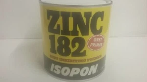 Apprêt gris zinc 182 2,5 lt antirouille Davids ISOPON UPOL prévention - Photo 1/2