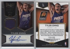2014-15 Panini Select Rookie Jersey Auto /199 Tyler Ennis #15 Rookie Auto RC