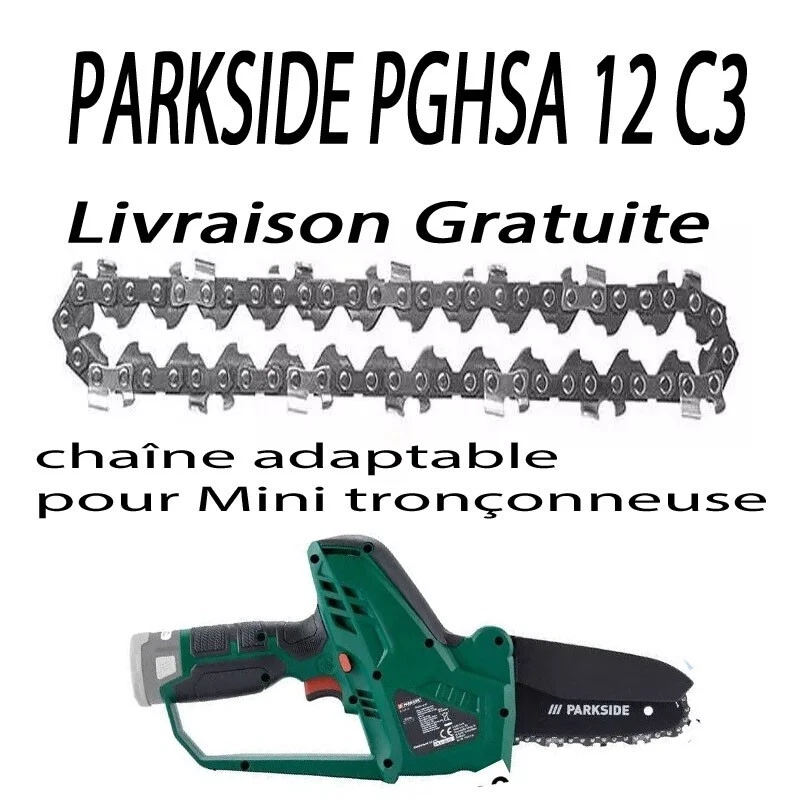 FOREST chaîne Mini tronçonneuse Parkside lidl PGHSA 12 C3