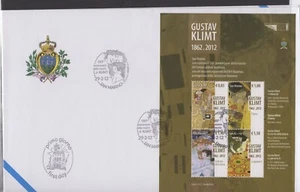 San Marino 2011 First day cover Klimt - Picture 1 of 1