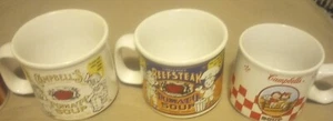 Campbell Vintage Set Of 3 Soup Mugs Cups By Westwood - Picture 1 of 1