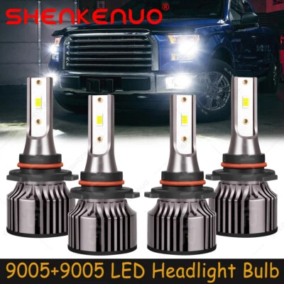 Combo de bombilla LED de haz alto bajo 6000K V25 para Chrysler Prowler 2001-2002 Foto 1 de 4