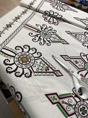 cotton fabric,100% cotton fabric,160 cm width,64”,summer Sale £5 Pm Now !!! - Image 1 of 4