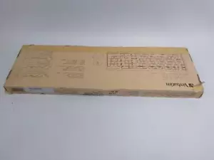 Verbatim Slimline Wired Keyboard and Mouse Combo - FFP Packaging Black - Picture 1 of 11