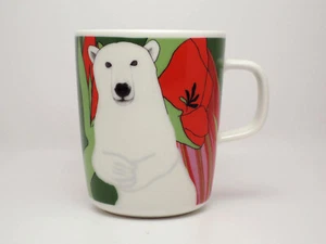 【NEW】marimekko Nanuk mug coffee cup porcelain Oiva 白熊手握杯马克杯 - Picture 1 of 5