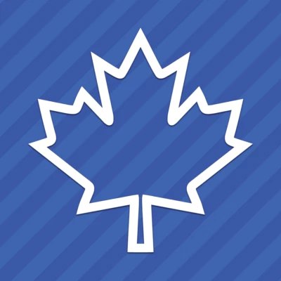Canadian Maple Leaf Outline Canada Vinyl Decal Sticker - Image 1 of 2