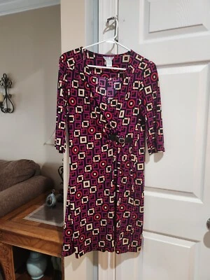 Women's Elbow Sleeve Wrap Dress - Alfani - Image 1 of 2