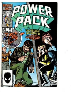 4 Marvel Comic Books Power Pack #21 Two-in-One #5 Deathlok #9 Ka-Zar #10 JB3 - Picture 1 of 4