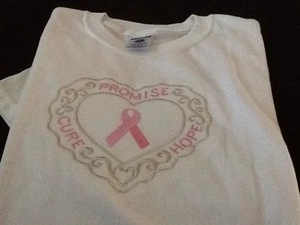 Beautiful Promise, Cure, Hope Tee Shirt, Size Medium - Imagen 1 de 1