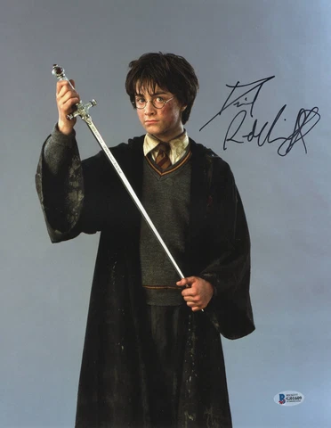 DANIEL RADCLIFFE SIGNED AUTOGRAPHED HARRY POTTER 11X14 PHOTO BECKETT BAS COA 48 Cover