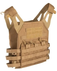 GILET TATTICO PORTAPIASTRA MILTEC GEN. II COYOTE - Imagen 1 de 2