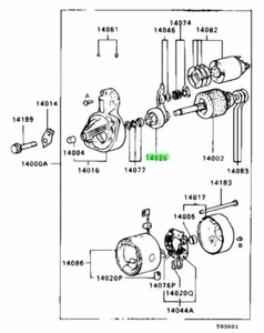 Clutch, Starter Overrunning For: Mitsubishi Lancer Evo 4 5 6 7 8 9 CP9A CT9A - Picture 1 of 1