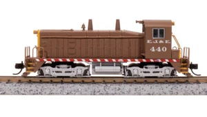 Broadway Limited 7492 N Scale EJ&E EMD NW2 Diesel Locomotive Brown & Yellow #438 - Picture 1 of 5