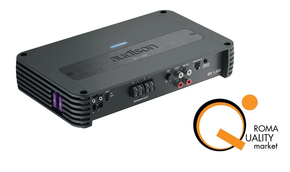 Audison Amplificatore Mono SR 1.500 con Crossover 500 Watt RMS @ 4 Ohm 1 Canale - Immagine 1 di 1