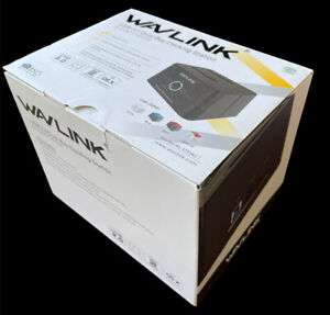 WavLink WL-ST334U USB 3.0 PLUG & PLAY Dual Bay Docking Station System Black