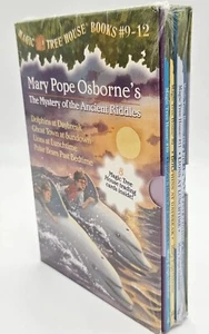 NEW PAPERBACK BOOK SET MAGIC TREE HOUSE BOOKS 9-12 BOX SET MARY POPE OSBORNE - Picture 1 of 6