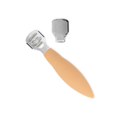 CREDO Hornhauthobel Klassik & Raspel + 10 Ersatzklingen MADE IN SOLINGEN/Germany