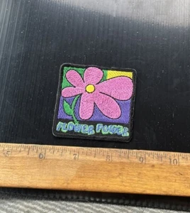 Flower Power gestickter Aufnäher (NOS) - Bild 1 von 6