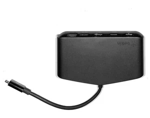 MINI STATION D'ACCUEIL BELKIN THUNDERBOLT 3 USB-C 4K 2X HDMI - 1X RJ45 - 2X USB - Photo 1/1