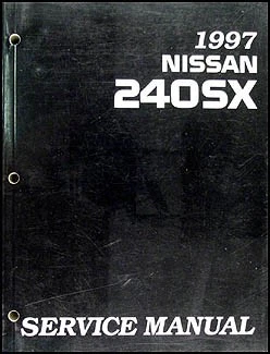1997 Nissan 240SX Service Manual OEM Dealer Factory Repair Shop Book - Image 1 of 2