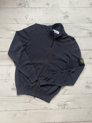Felpa con cappuccio e zip Stone Island vintage taglia M autentica 100%