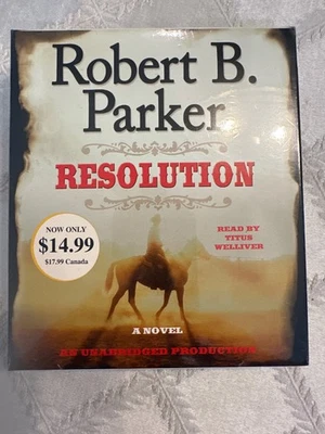 Resolution - Audio Book 4 CDs Unabridged By Parker, Robert B BRAND NEW SEALED - Image 1 of 3