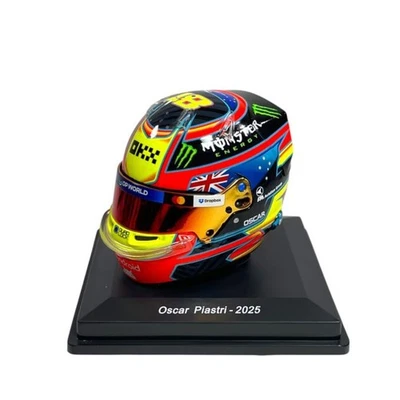 Mini Helmet Spark 1/5 McLaren F1 Oscar Piastri 2025 - Immagine 1 di 4